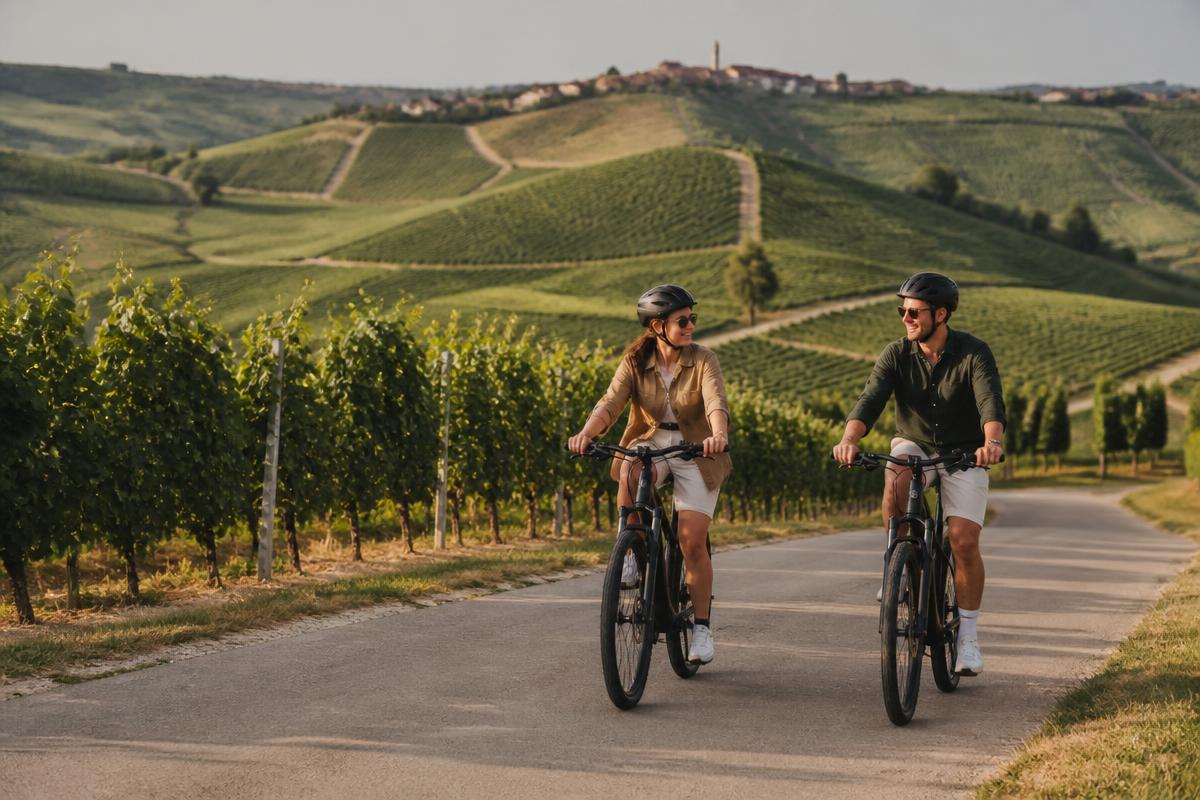Bike tour tra i vigneti delle Langhe
